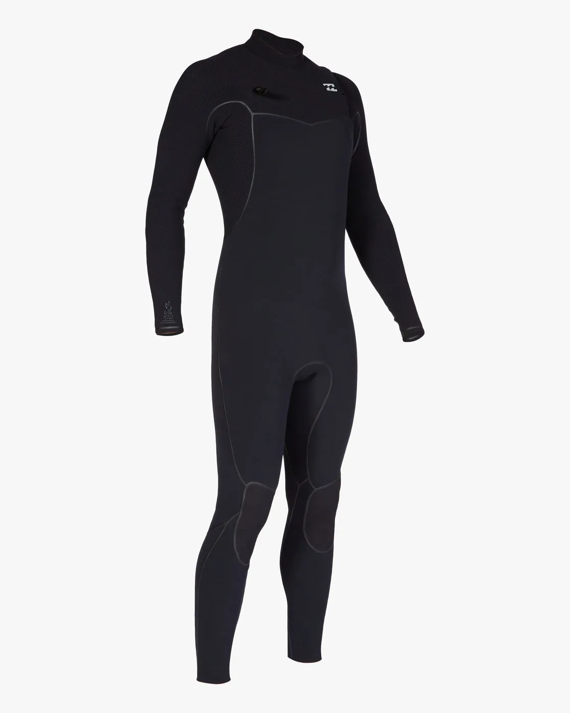 4/3 Furnace Chest Zip Full Wetsuit - Black