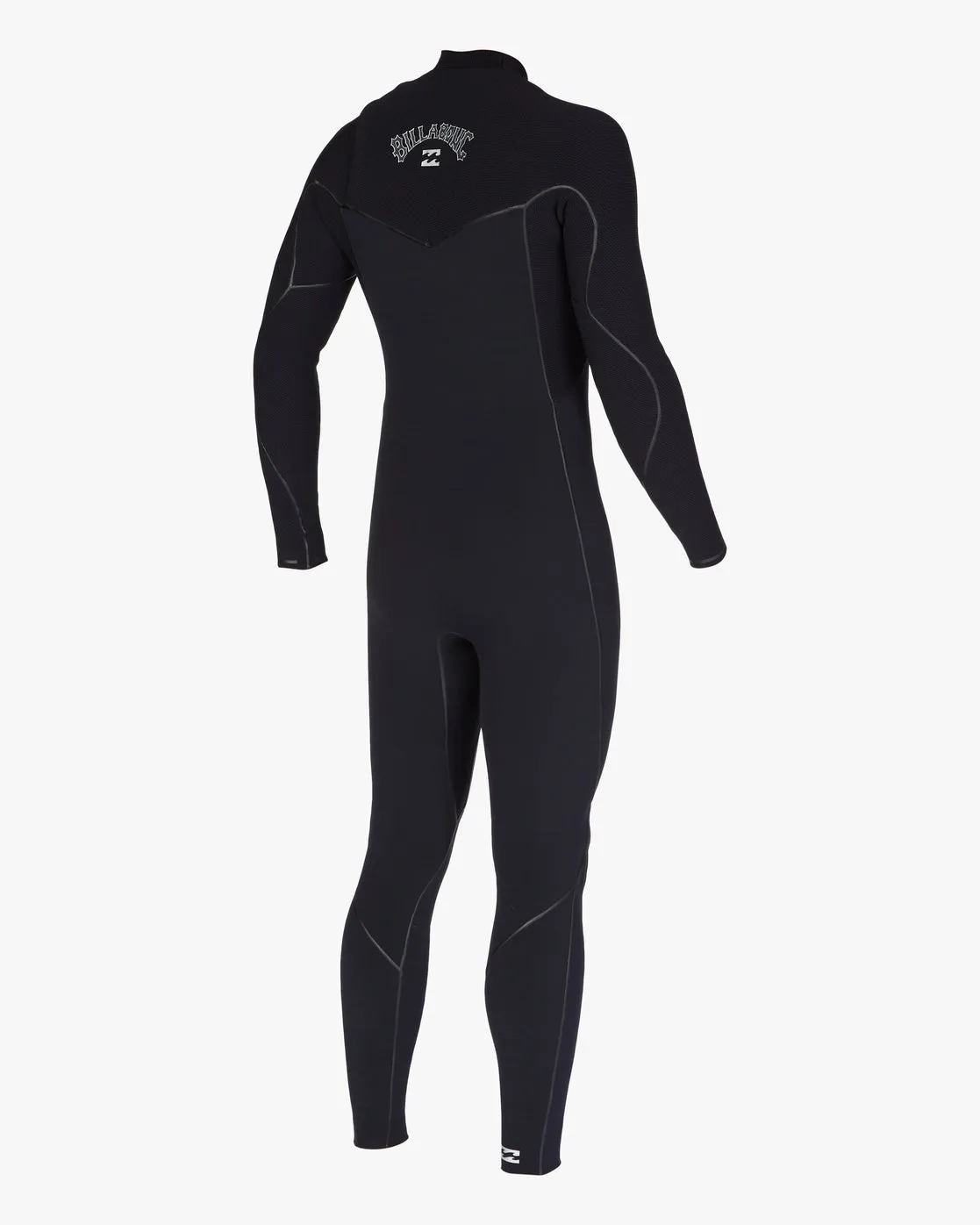 4/3 Furnace Chest Zip Full Wetsuit - Black