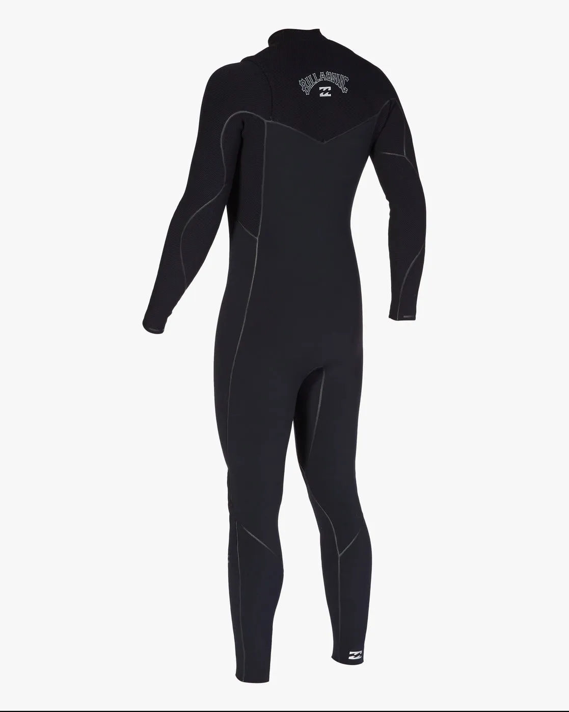 4/3 Furnace Chest Zip Full Wetsuit - Black