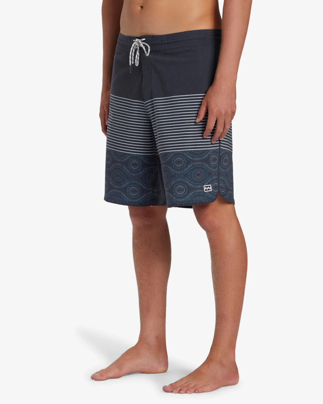 73 Lo Tide 18 Boardshorts - Indigo