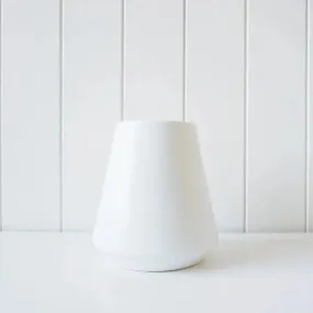 Abstract Vase - White