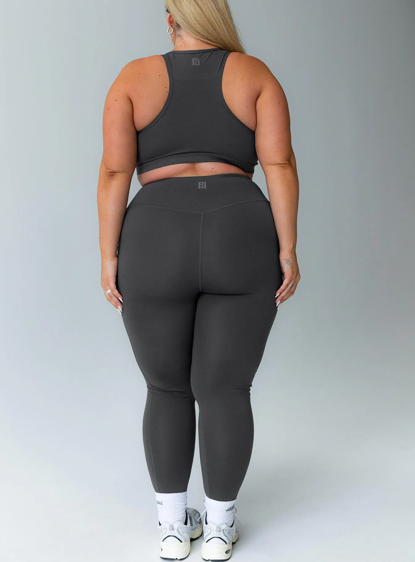 Achieve Activewear Leggings Grey Curve