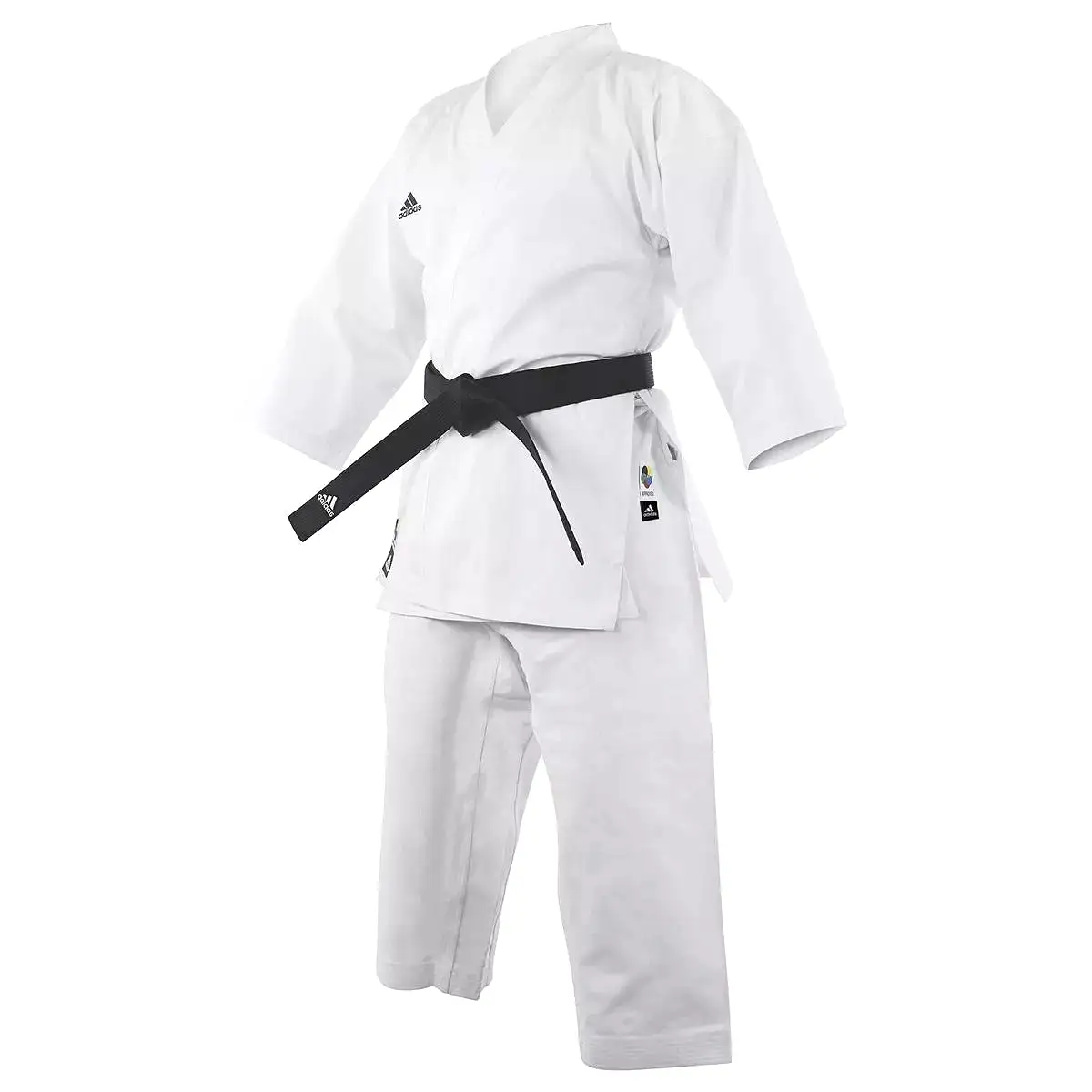 adidas Karate Gi WKF Club Adults White Uniform K220C