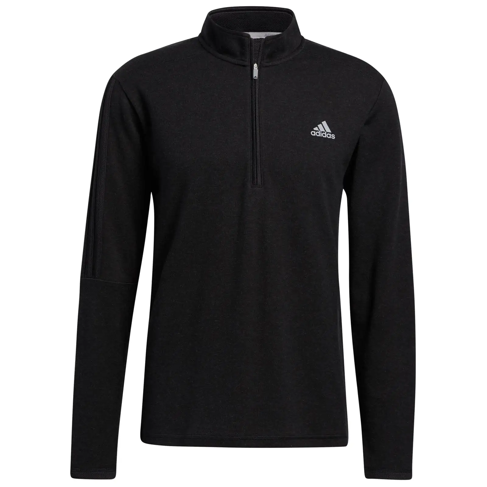 adidas Mens 3-Stripes Half Zip Sweatshirt