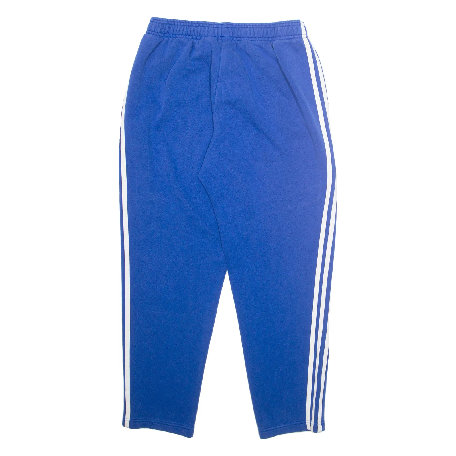 ADIDAS Mens Joggers Blue Tapered L W28 L28