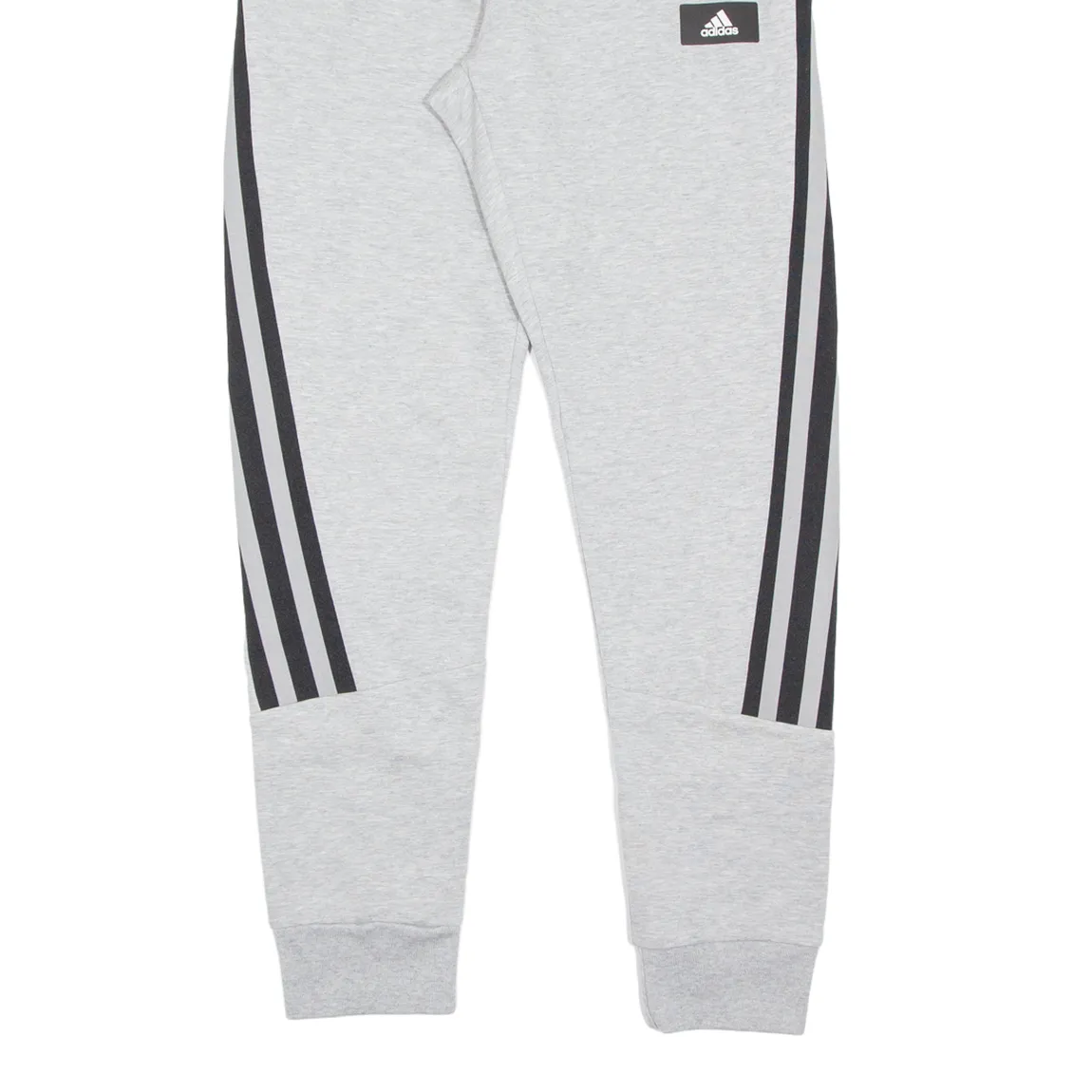 ADIDAS Mens Joggers Grey Tapered S W26 L30