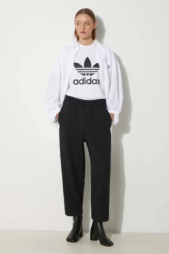 adidas Originals cotton joggers black color