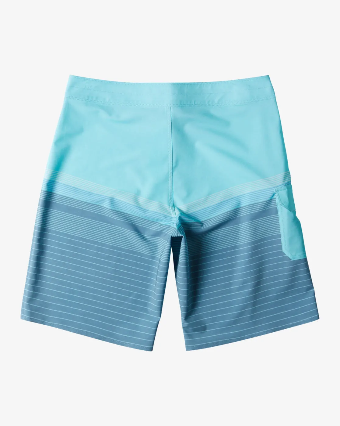 All Day Heather Stripe Pro 20 Boardshorts - Bay Blue