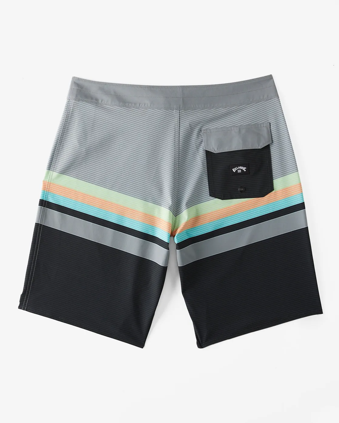 All Day Stripe Pro 20 Boardshorts - Graphite