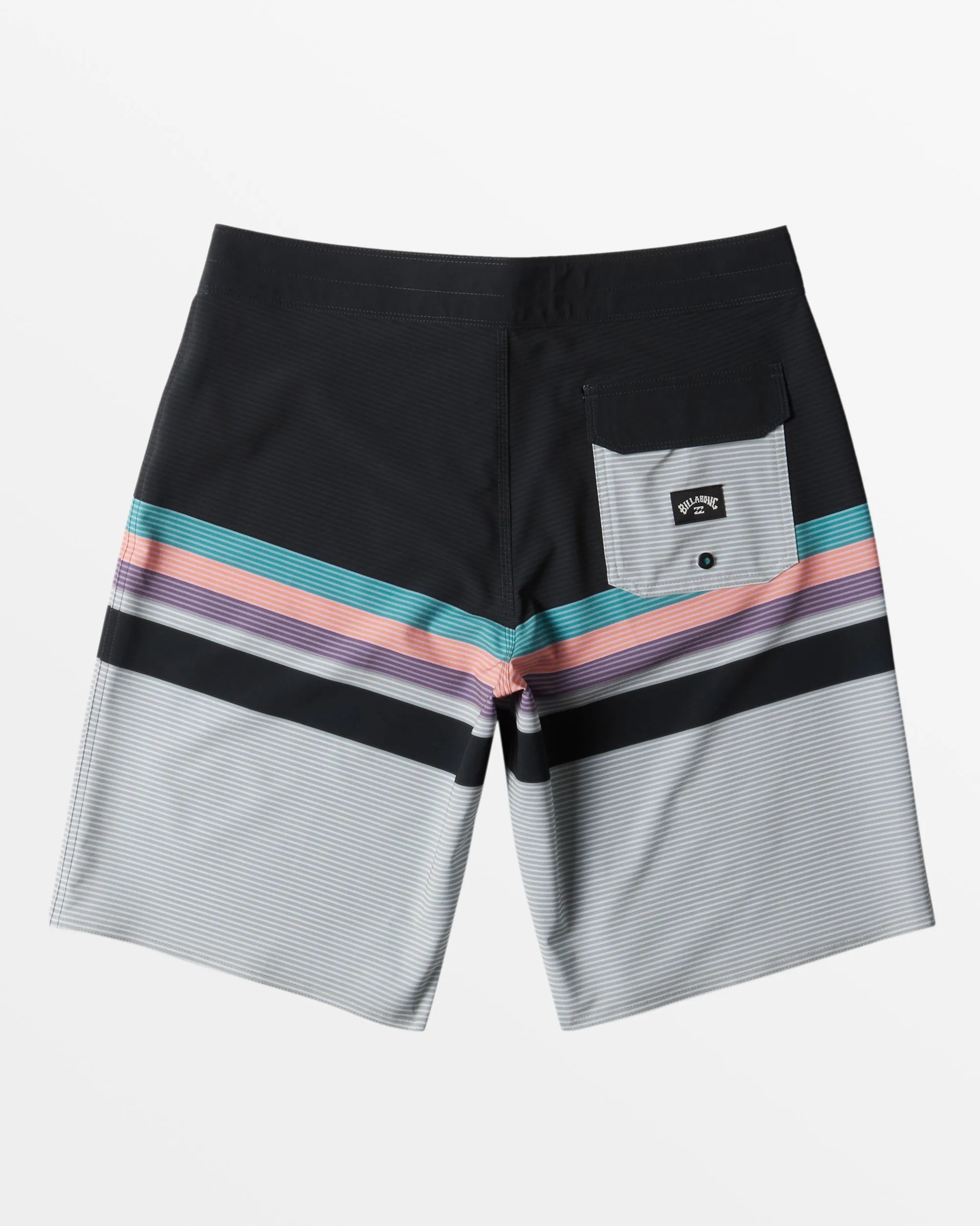 All Day Stripe Pro 20 Boardshorts - Stealth