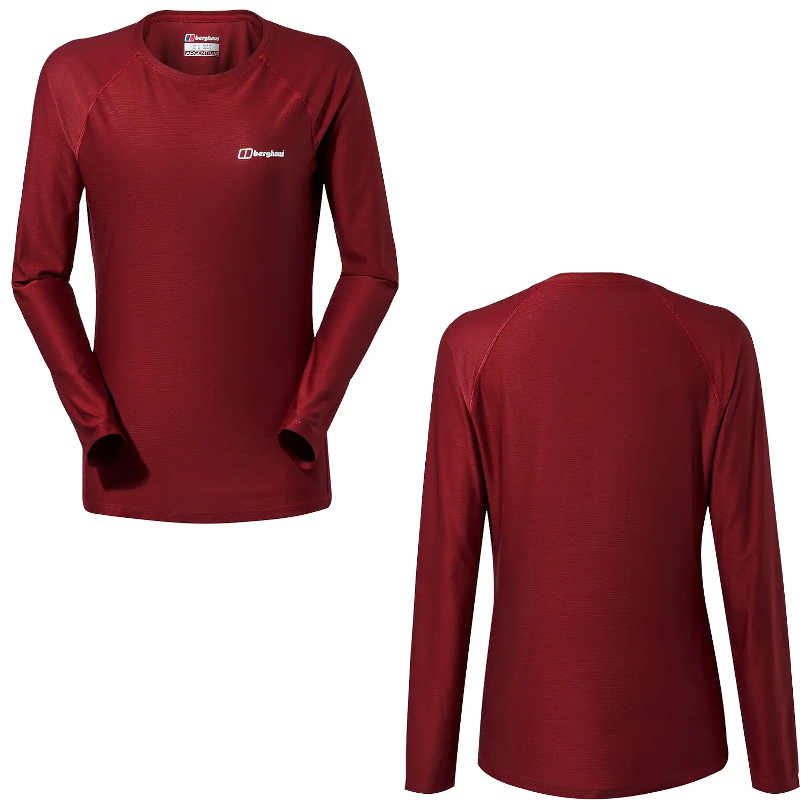 Berghaus Ladies 24/7 Long Sleeve Crew Base Layer