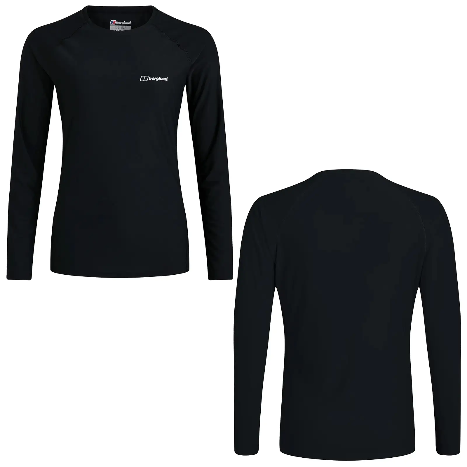 Berghaus Ladies 24/7 Long Sleeve Crew Base Layer