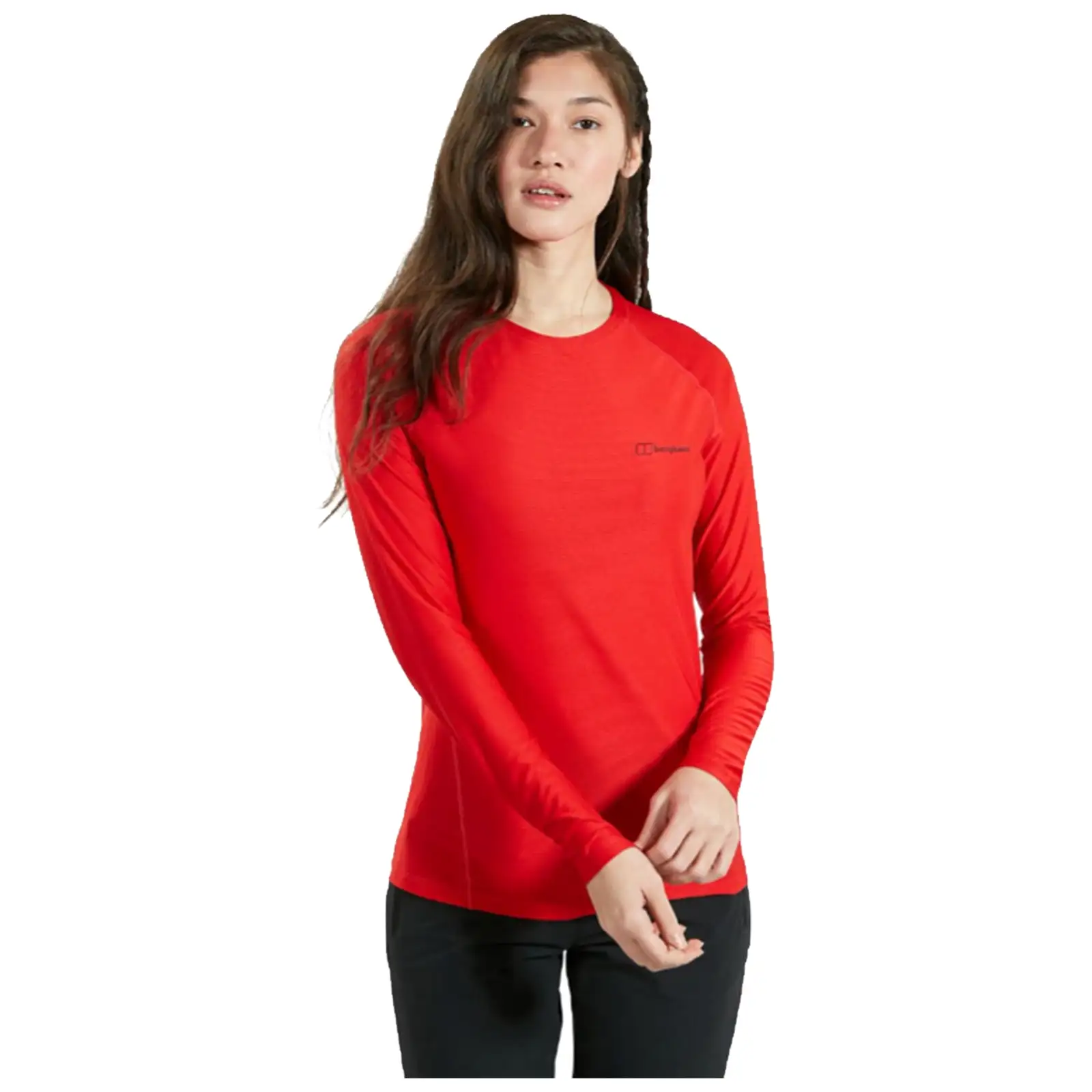 Berghaus Ladies 24/7 Long Sleeve Crew Base Layer