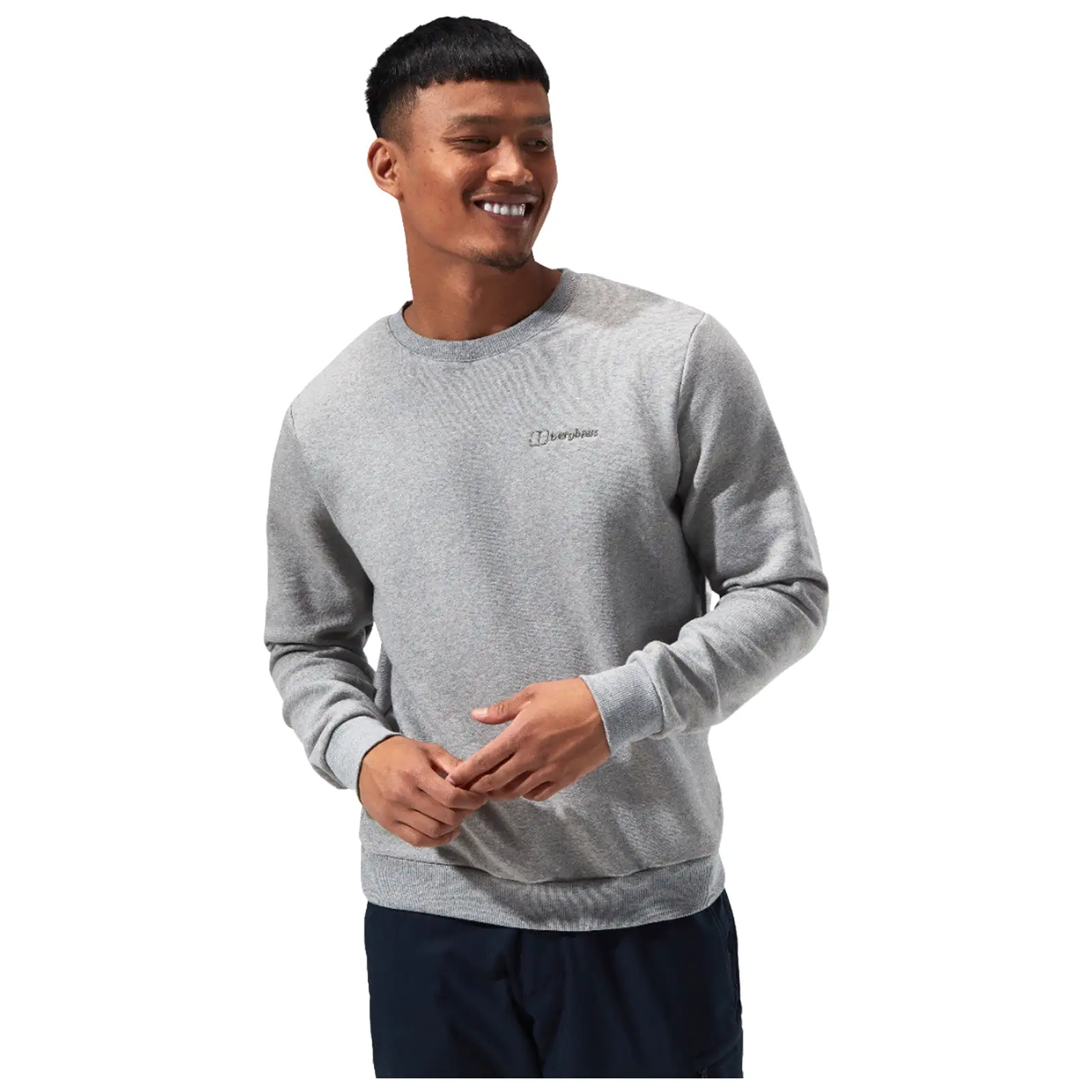 Berghaus Mens Logo Crew Neck Sweatshirt