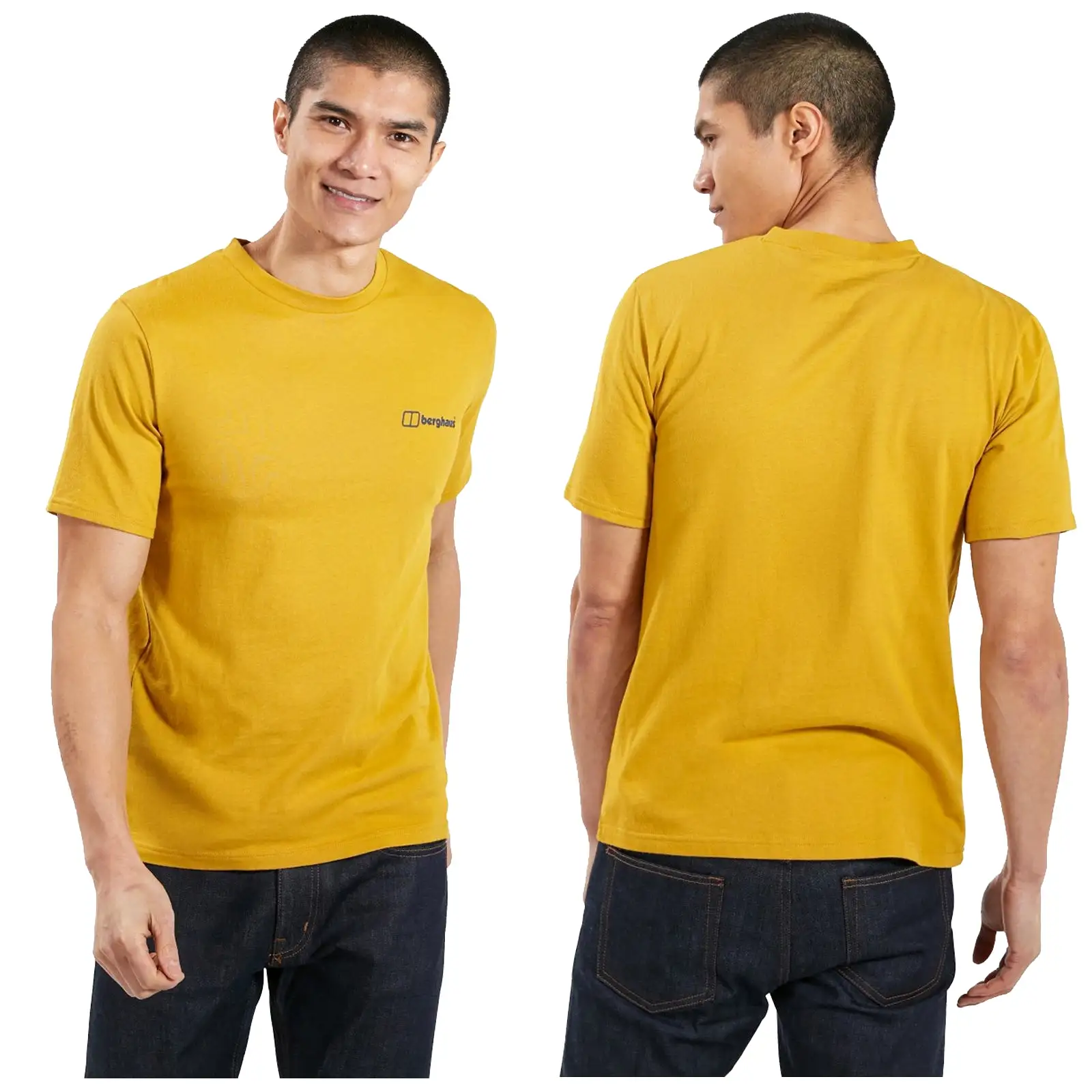 Berghaus Mens Organic Cotton Colour Logo T-Shirt