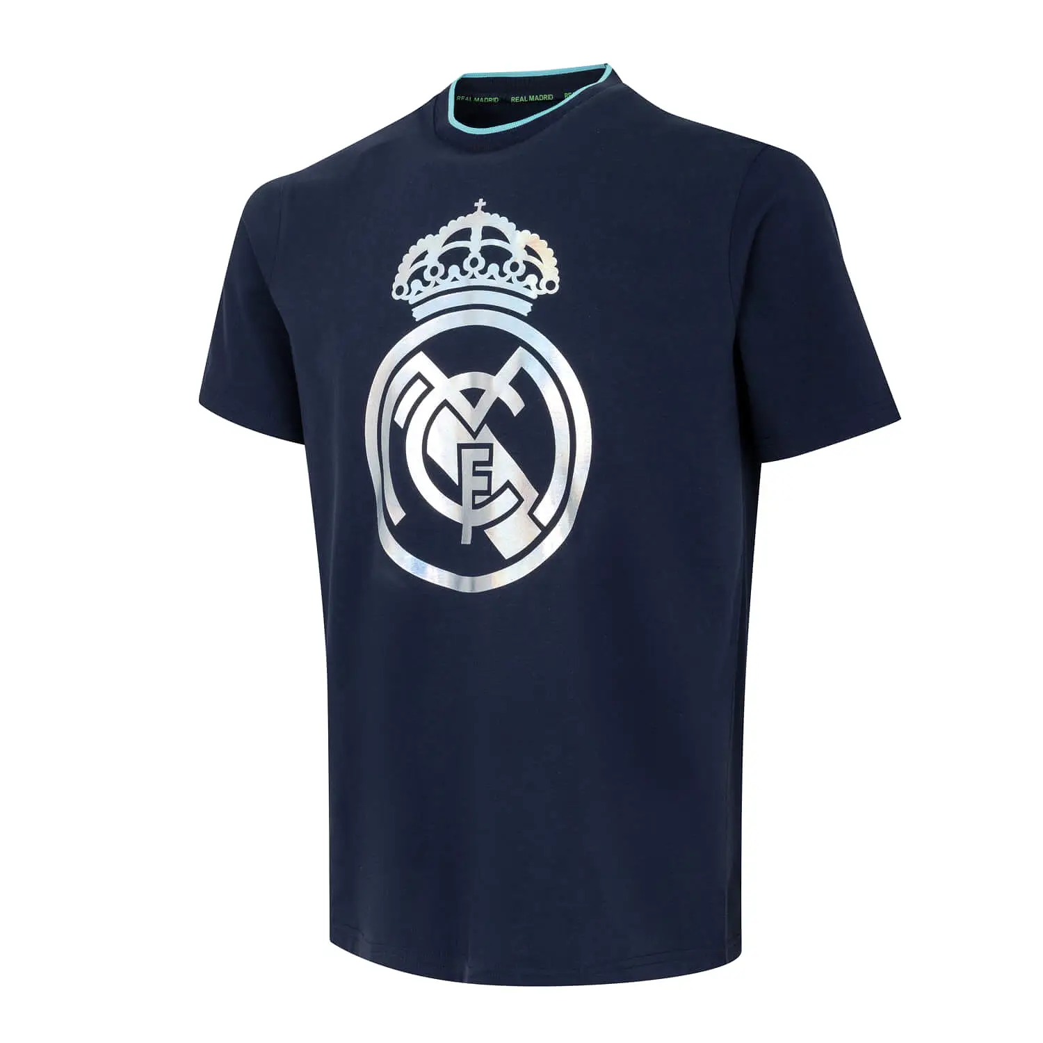 Bernabéu Neon Lights Camiseta Hombre Estampado Reflectante Azul