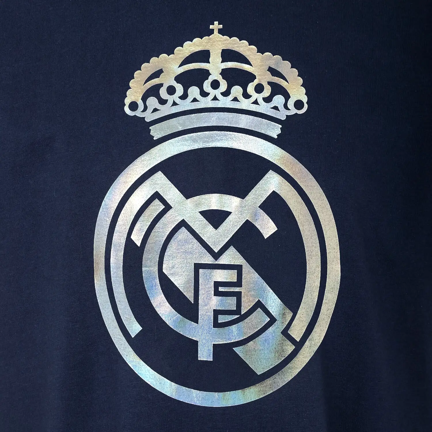 Bernabéu Neon Lights Camiseta Hombre Estampado Reflectante Azul