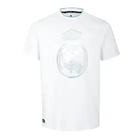 Bernabéu Neon Lights Camiseta Hombre Estampado Reflectante Blanco