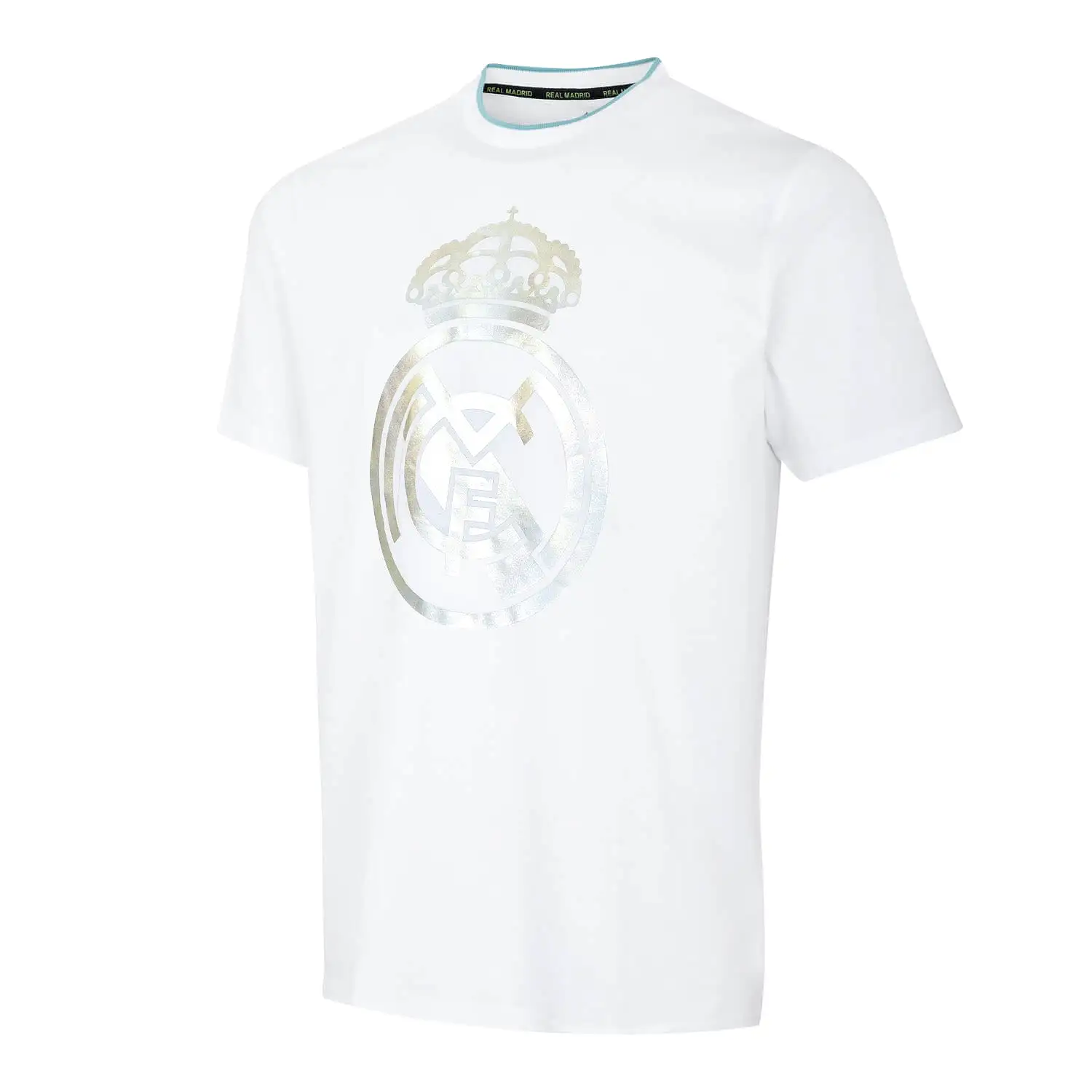 Bernabéu Neon Lights Camiseta Hombre Estampado Reflectante Blanco