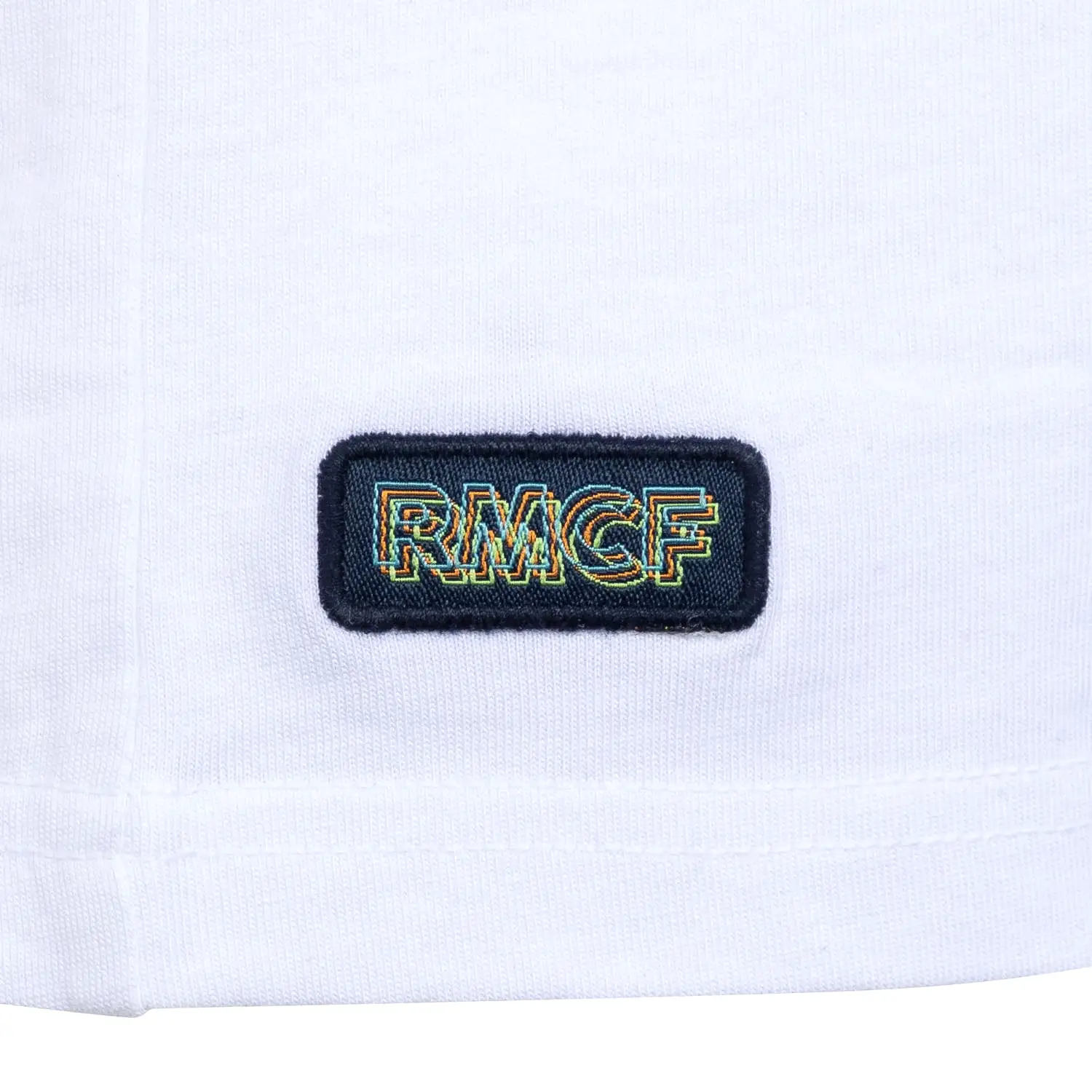 Bernabéu Neon Lights Camiseta Hombre Estampado RMCF Blanco