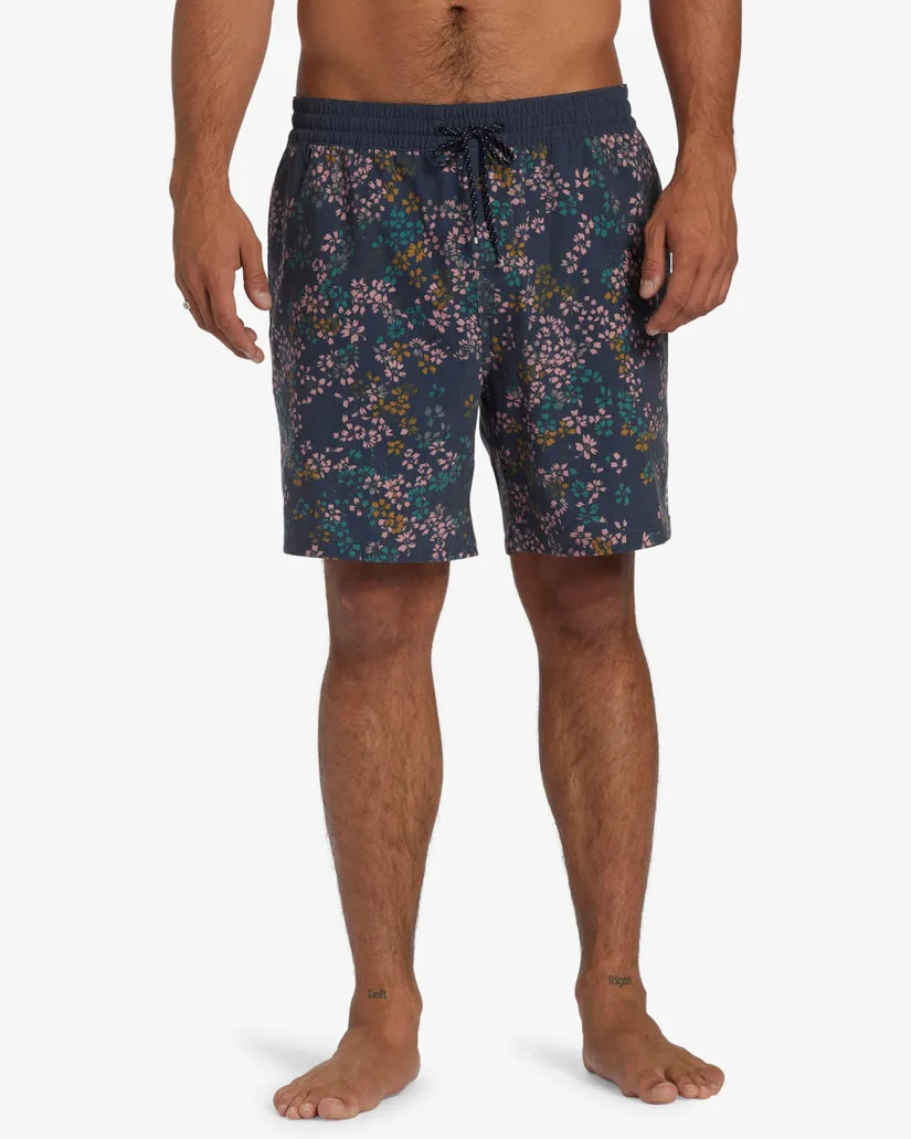 Billabong Good Times Layback Boardshorts-Navy