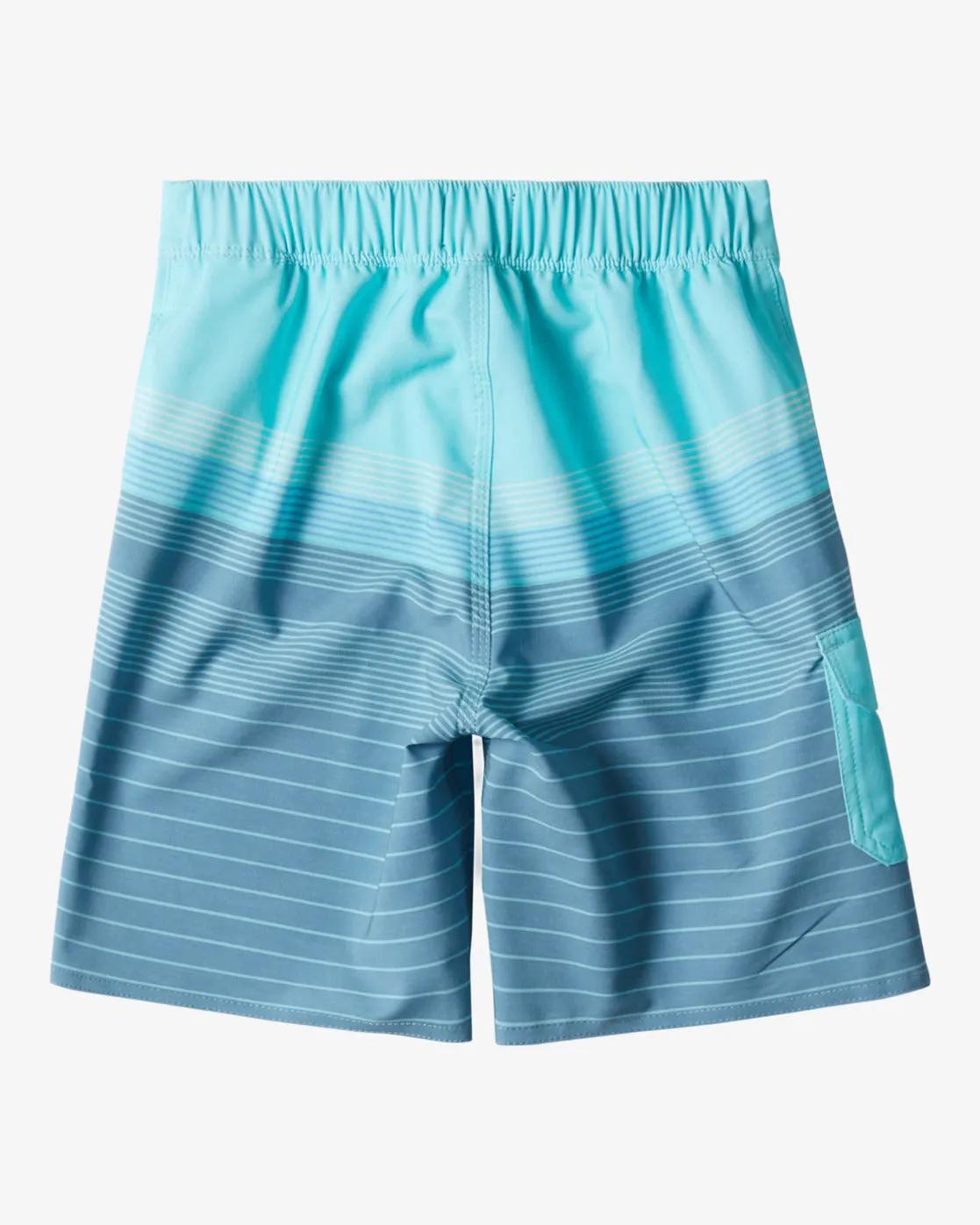 Boy's 2-7 All Day Heather Stripe Pro Boardshorts - Bay Blue