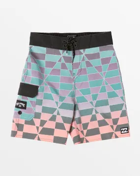 Boy's 2-7 Sundays Pro 13 Boardshorts - Fade