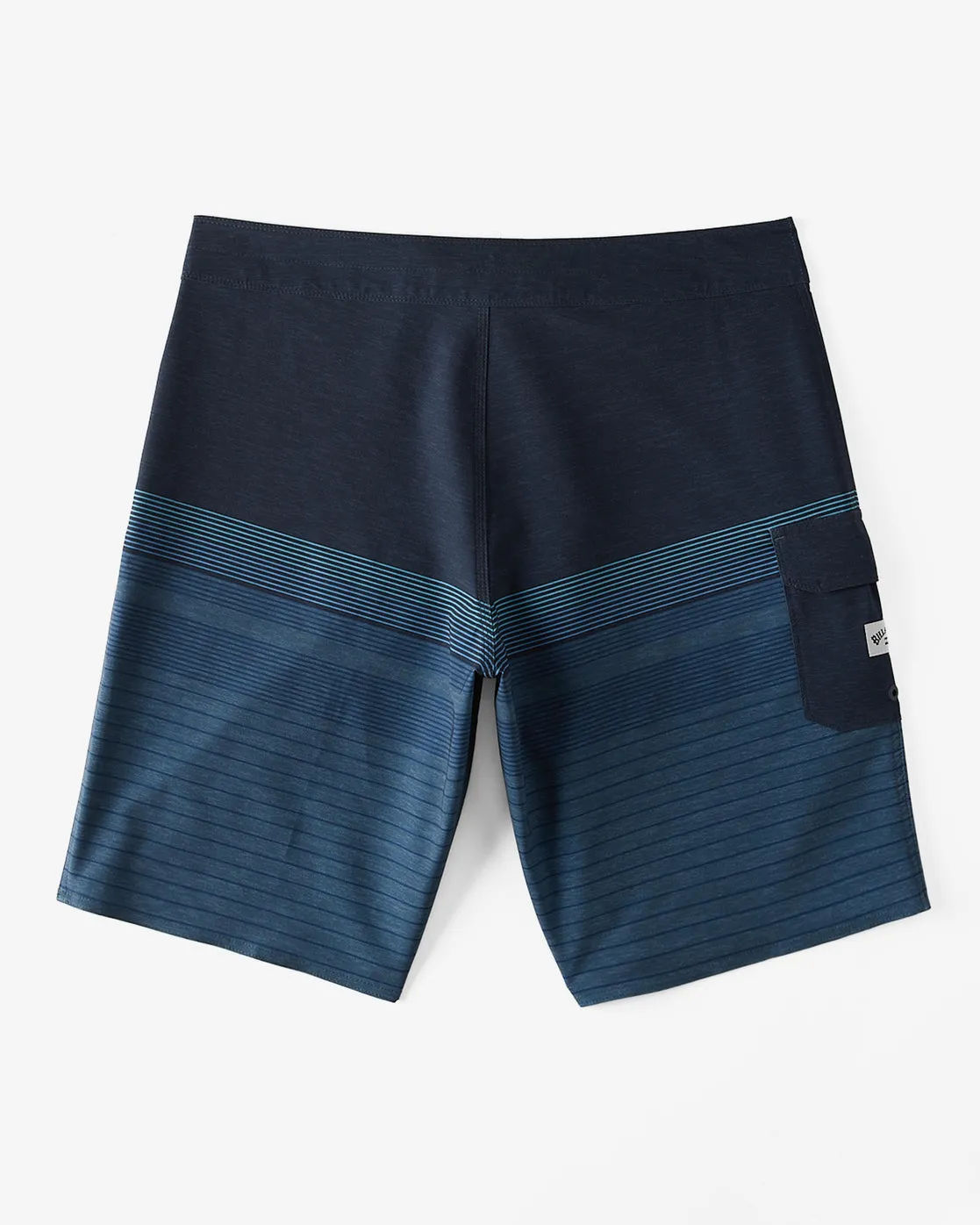 Boy's All Day Heather Stripe Pro 18 Boardshorts - Navy