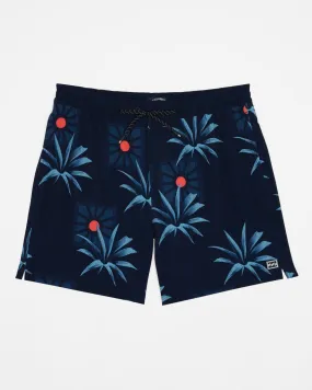 Boys Boys Sundays Layback Elastic Waist 16 Shorts - Midnight