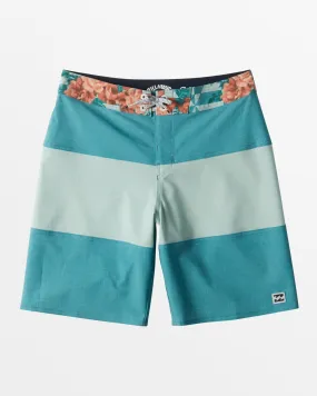 Boy's Tribong Pro 17 Boardshorts - Teal