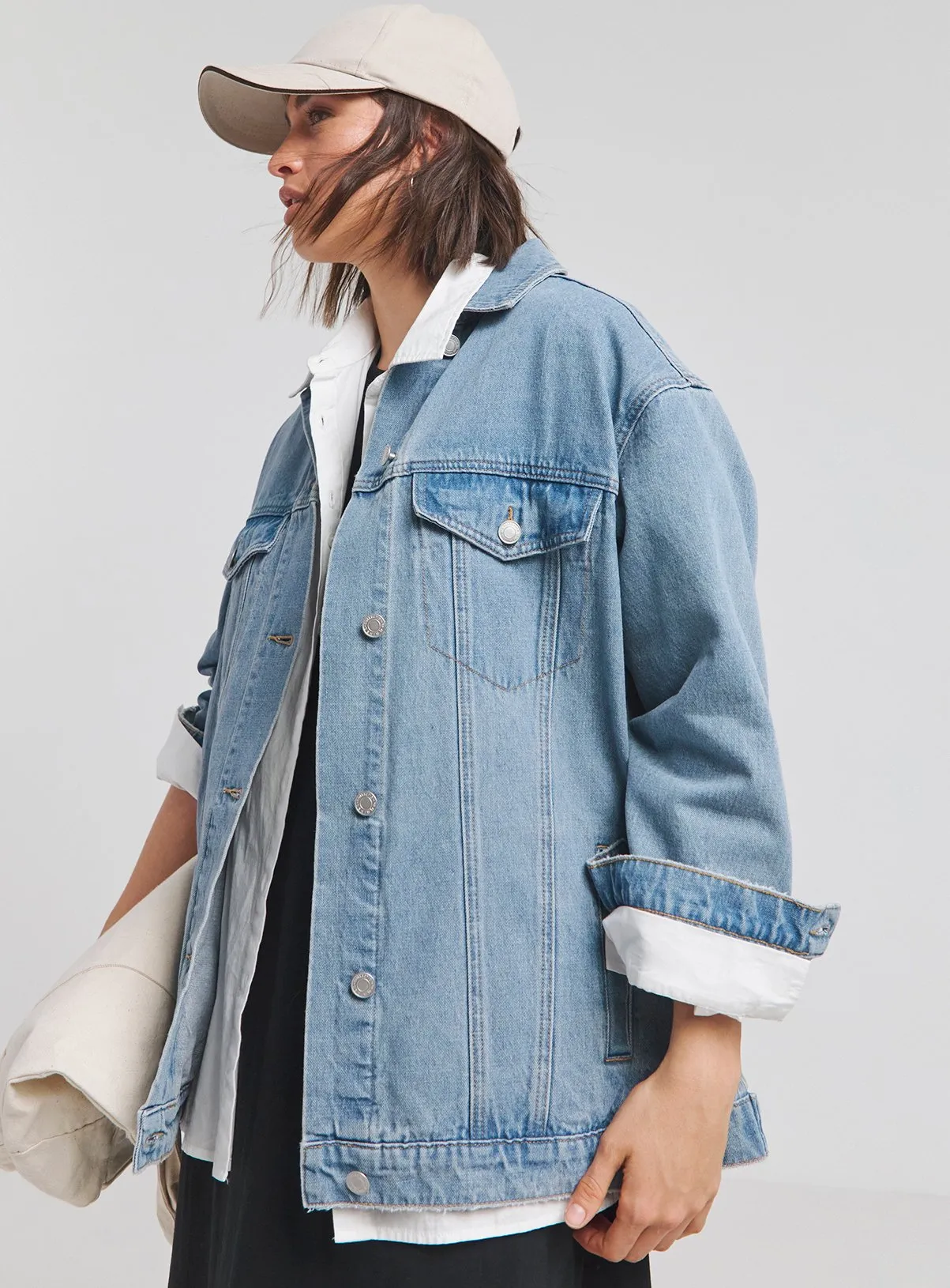 Buy SIMPLY BE Lemon Back Graphic Boyfriend Denim Jacket 14 | Denim jackets | Tu