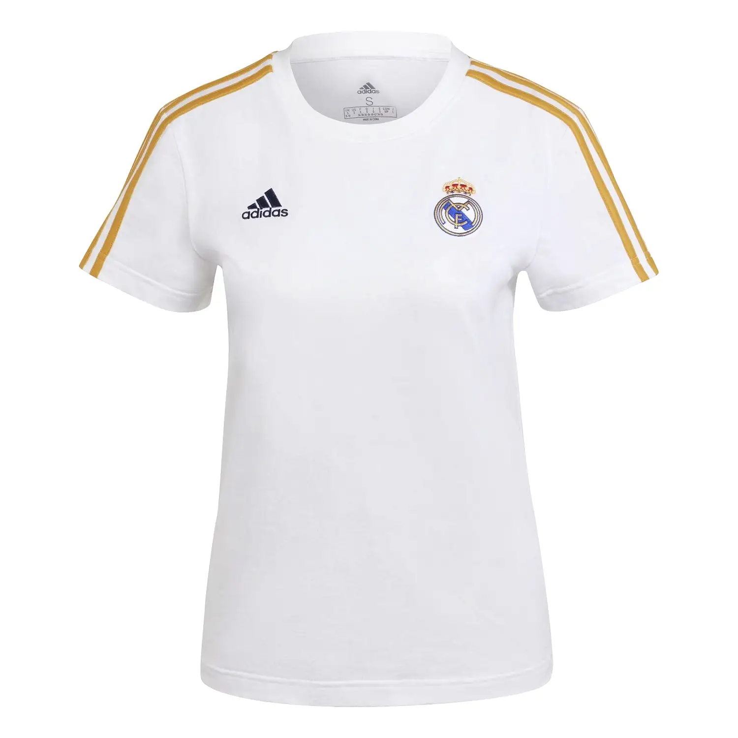 Camiseta adidas 3S Mujer 23/24 Blanca