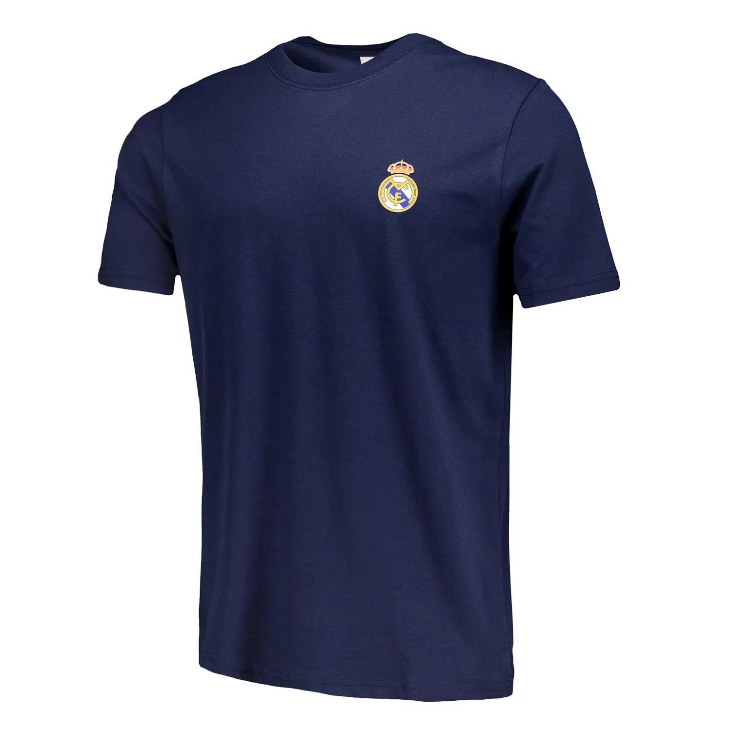 Camiseta Azul Hombre ECO Essentials Real Madrid Escudo Color