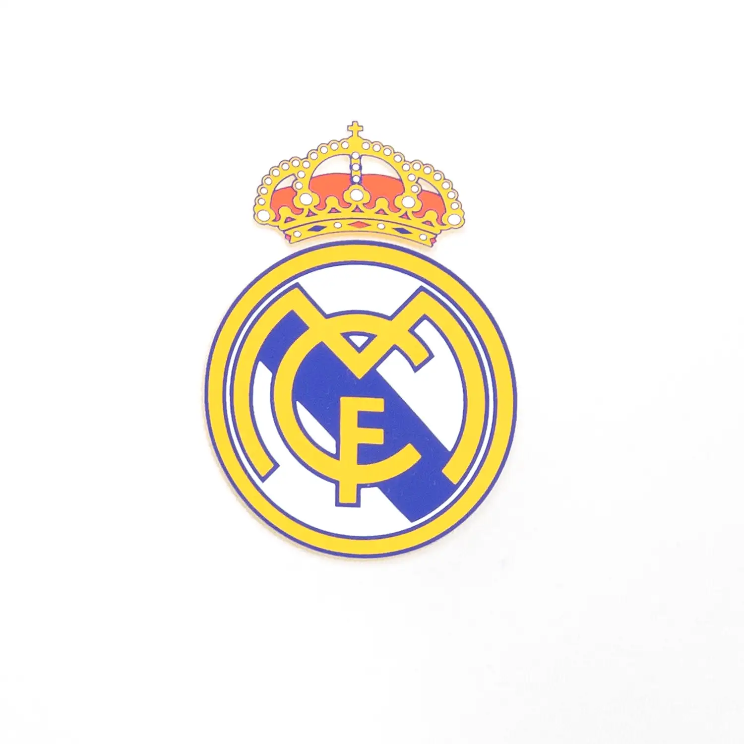 Camiseta Blanca Hombre ECO Essentials Real Madrid Escudo Color