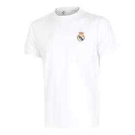 Camiseta Blanca Hombre Escudo Color Essentials