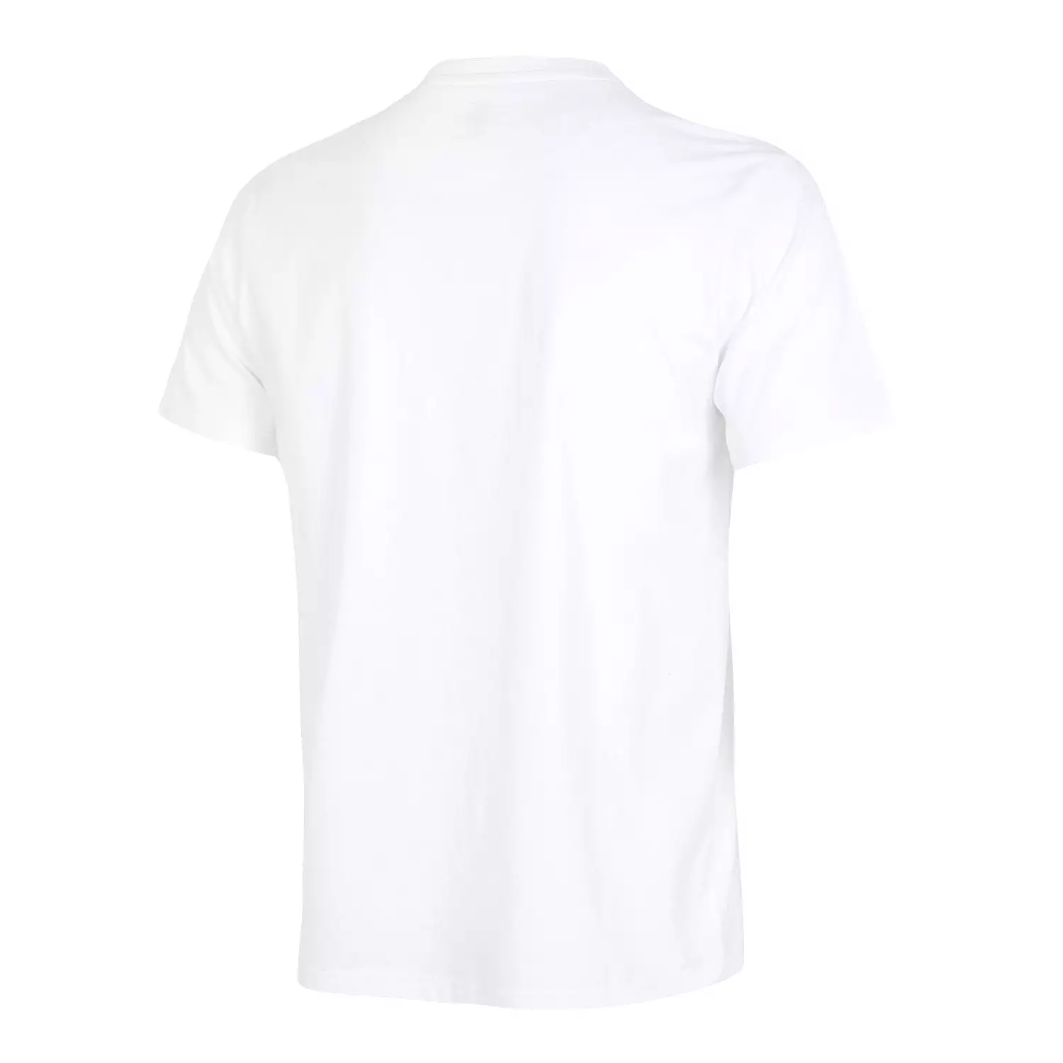 Camiseta Blanca Hombre Escudo Color Essentials