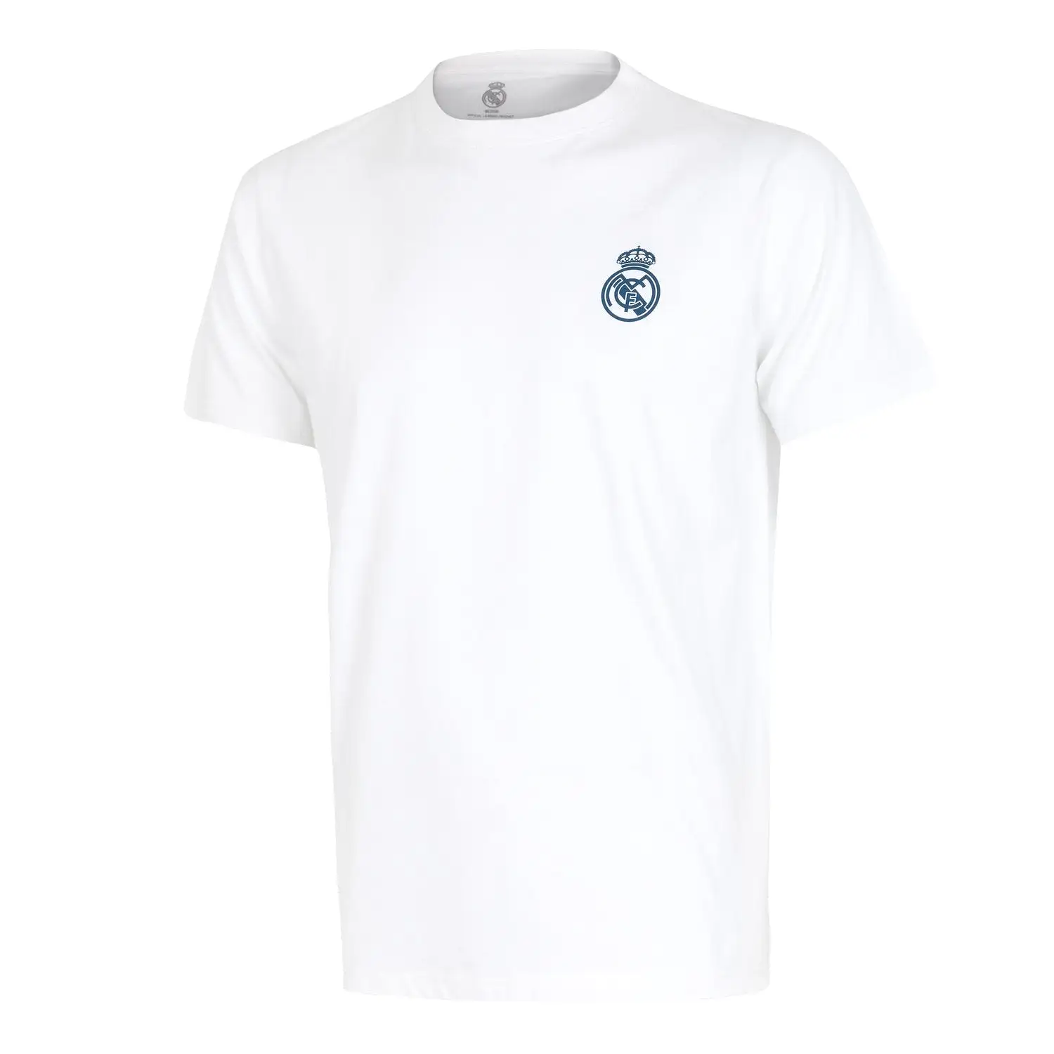 Camiseta Blanca Hombre Escudo Monocolor Essentials