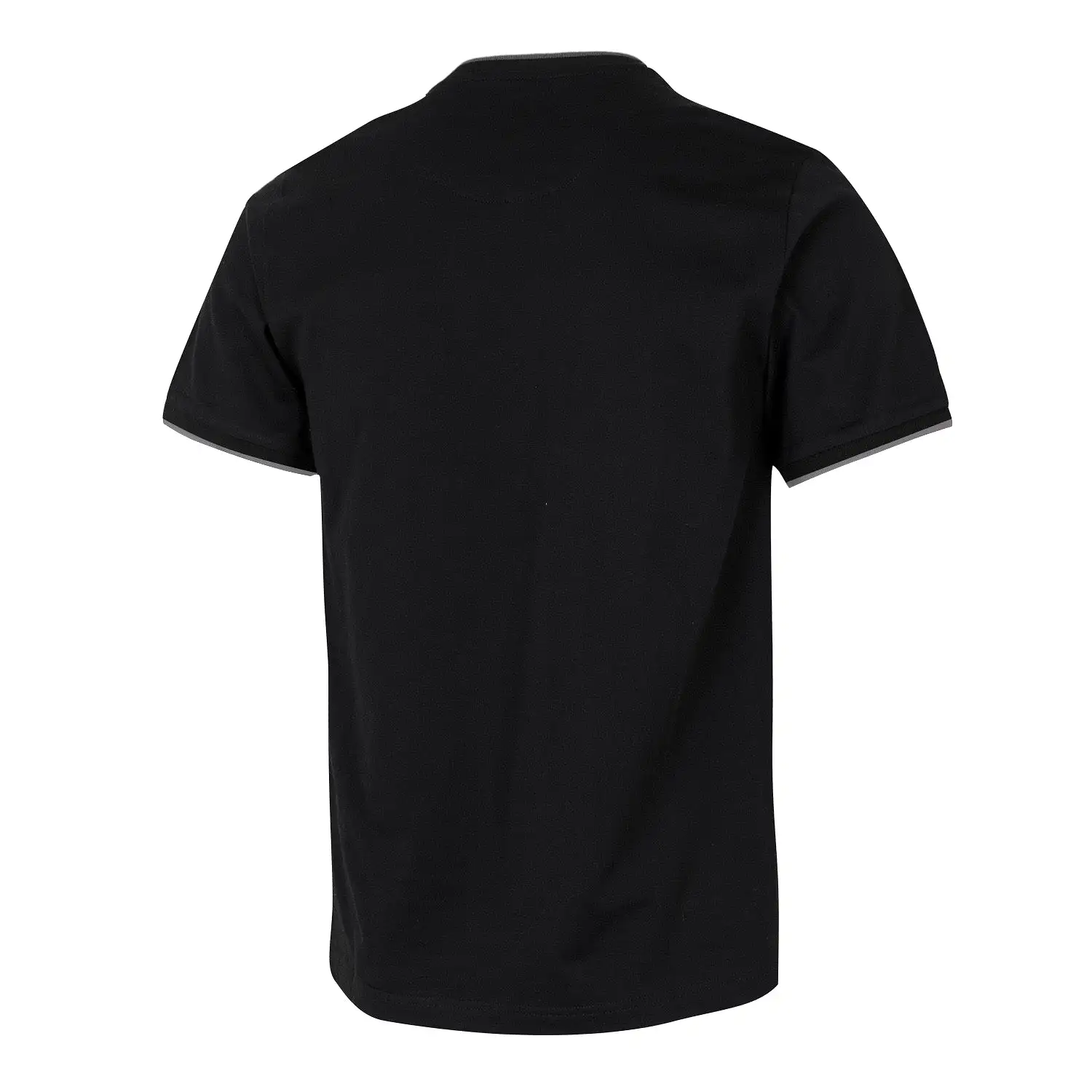 Camiseta Cuello Redondo Hombre Signature Negro