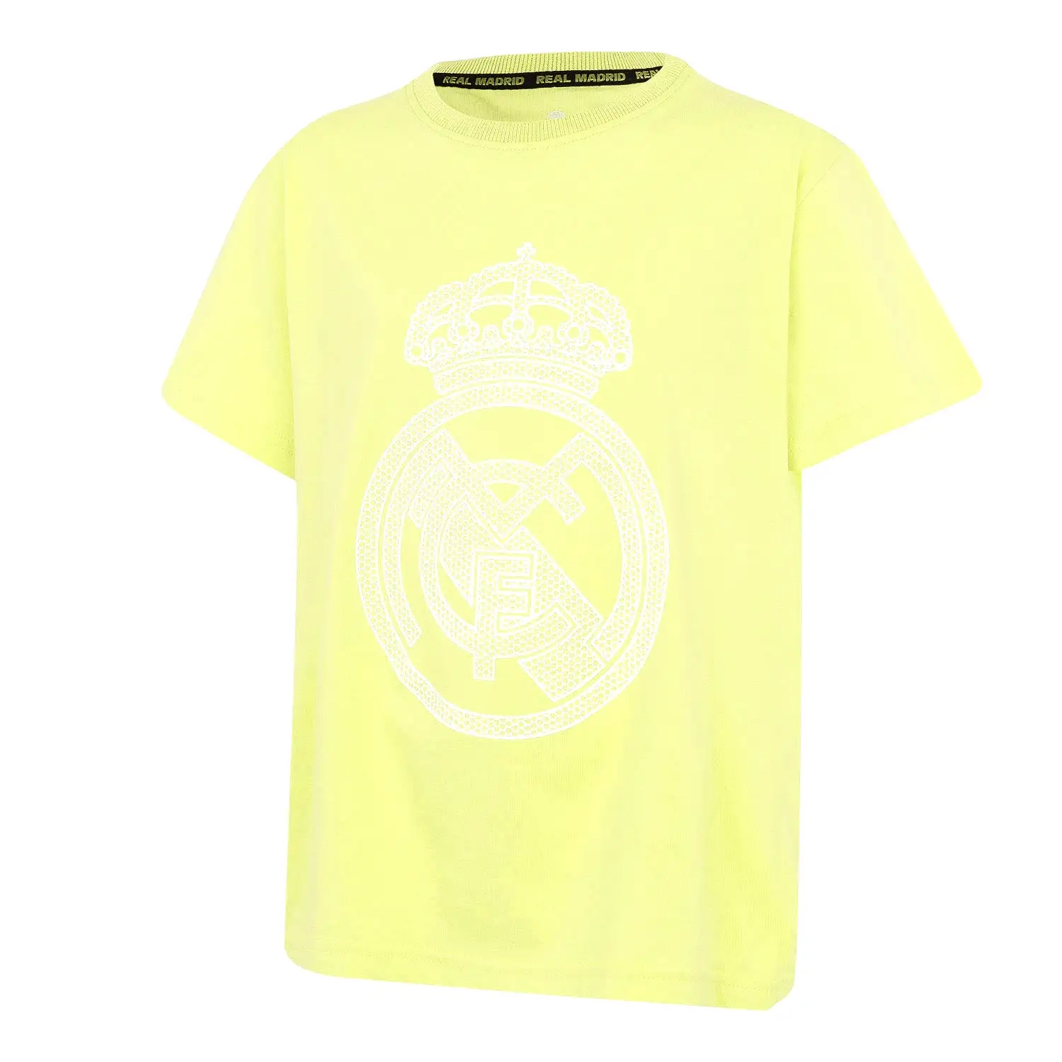 Camiseta Escudo Niños Lima/Blanca Real Madrid