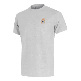 Camiseta Gris Claro Hombre Escudo Color Essentials