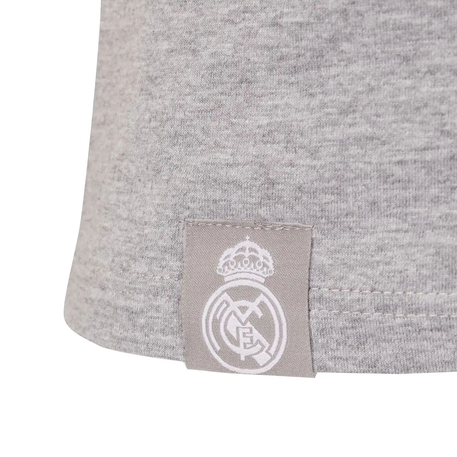 Camiseta Gris Claro Hombre Escudo Color Essentials