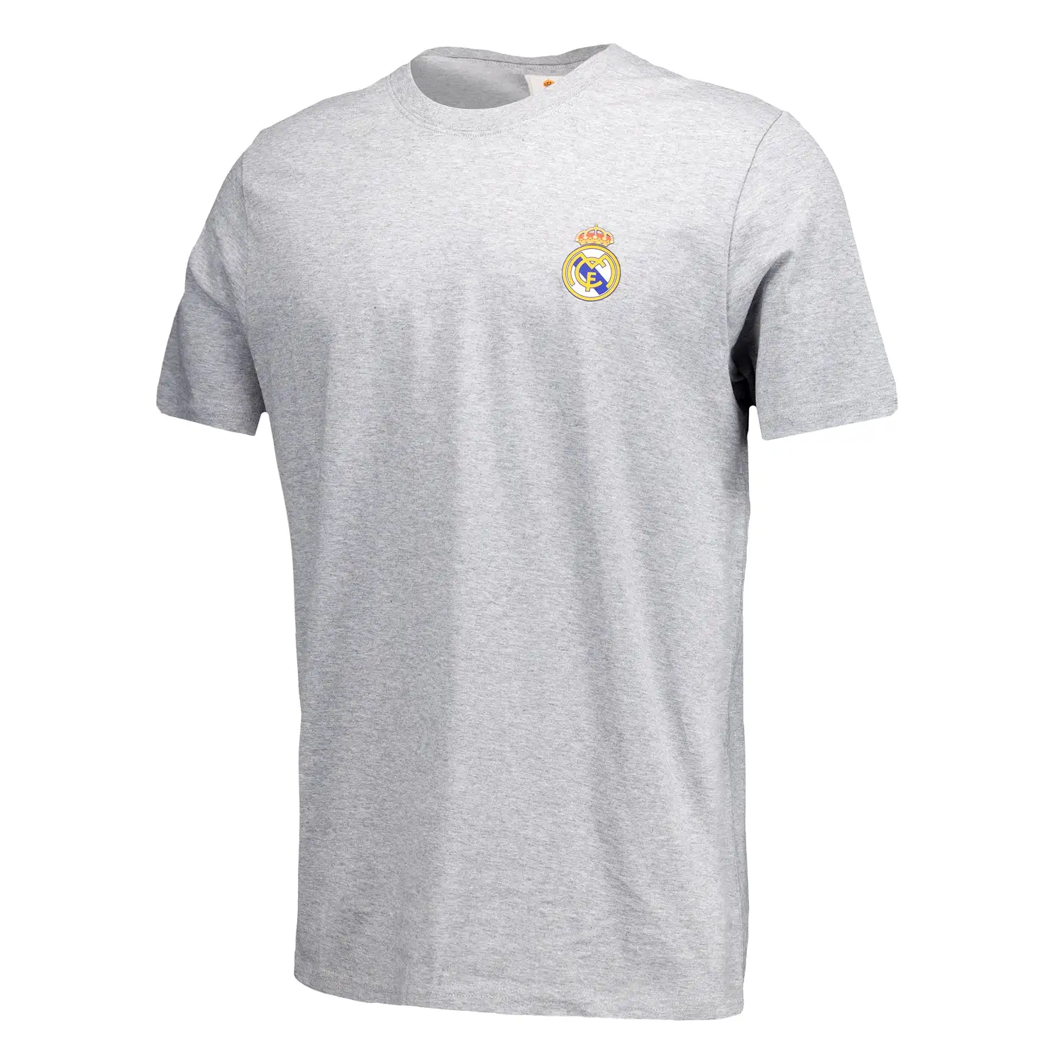 Camiseta Gris Hombre ECO Essentials Real Madrid Escudo Color