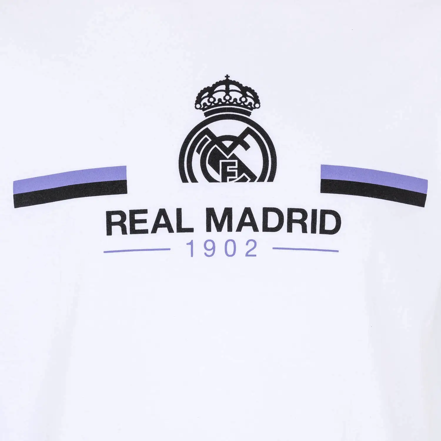 Camiseta Hombre 1902 Blanca/Morada