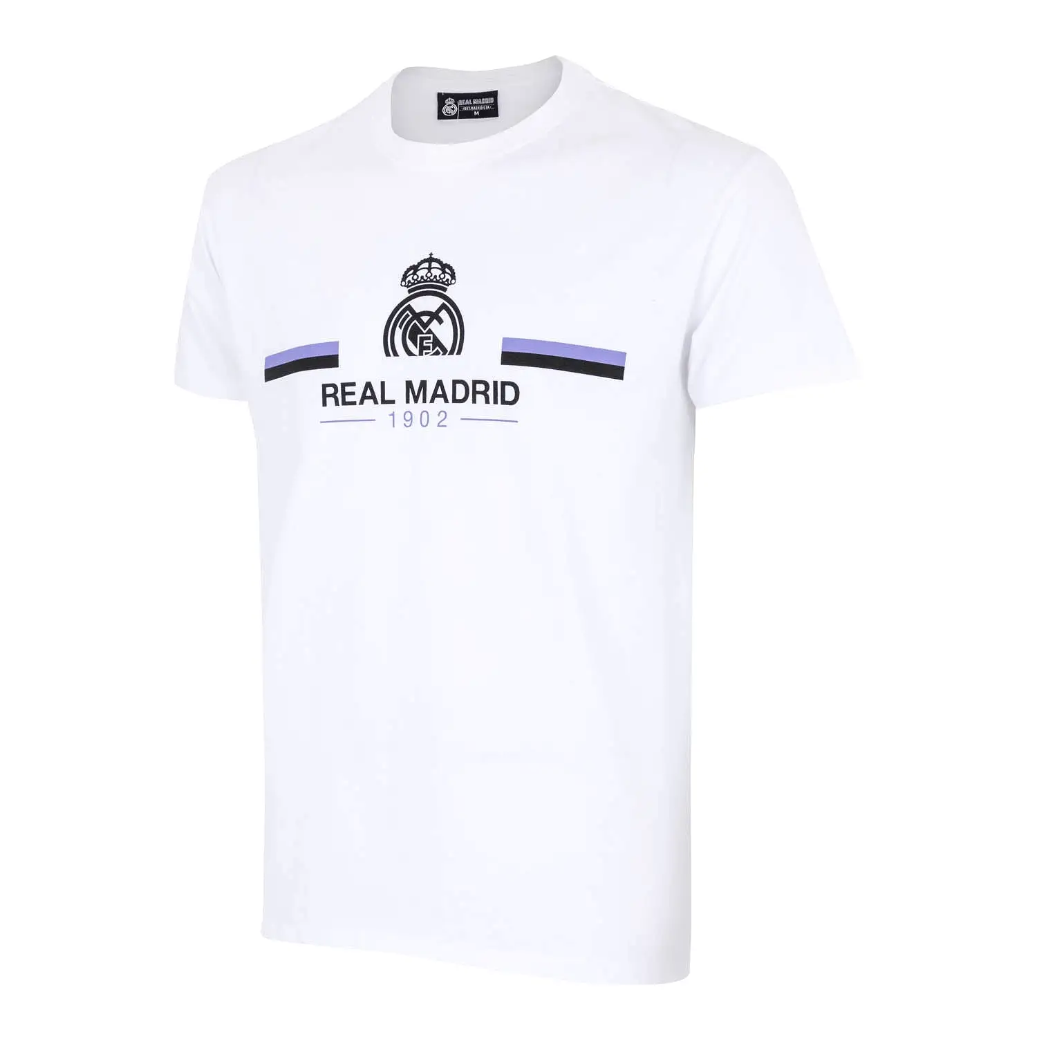 Camiseta Hombre 1902 Blanca/Morada