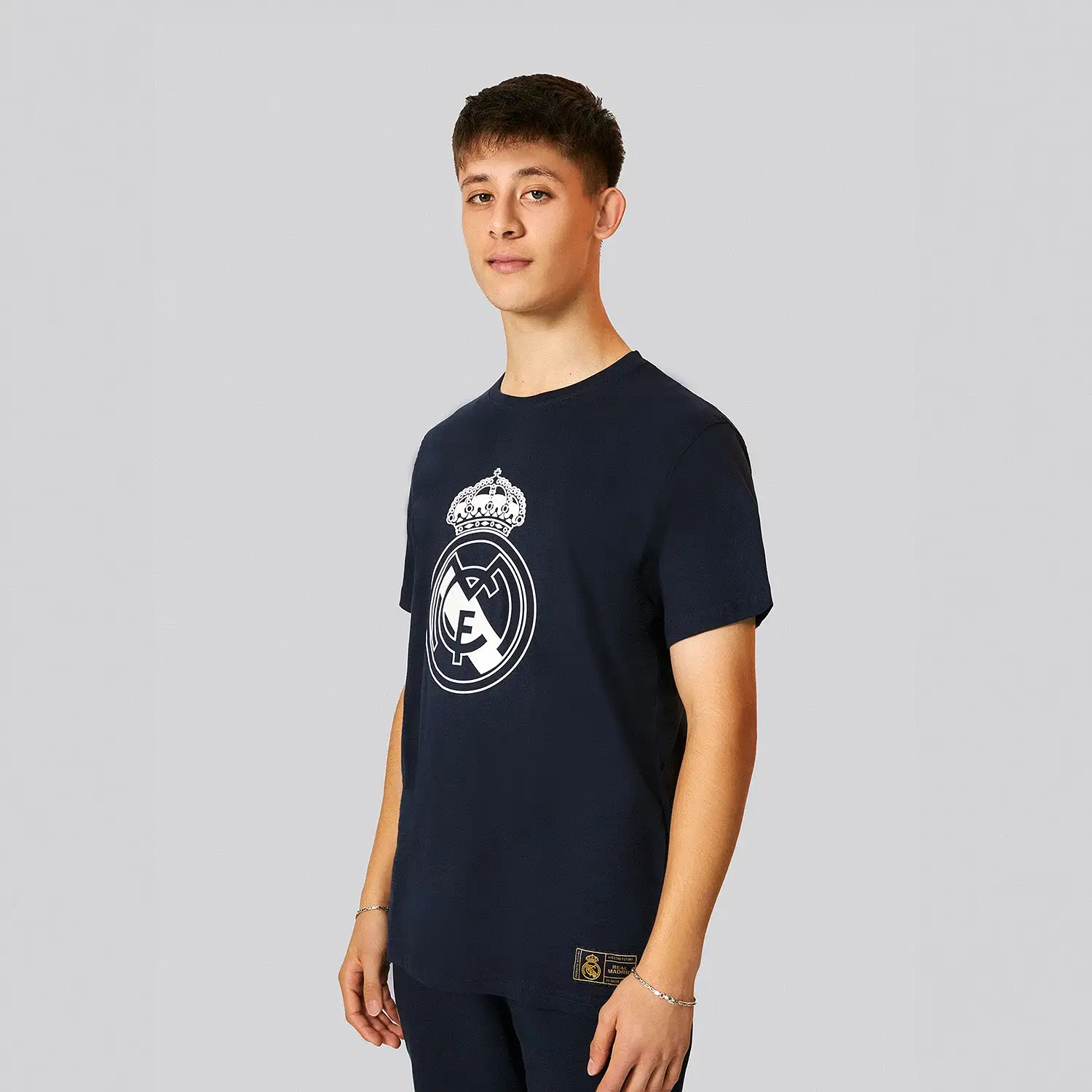 Camiseta Hombre Escudo Azul Marino