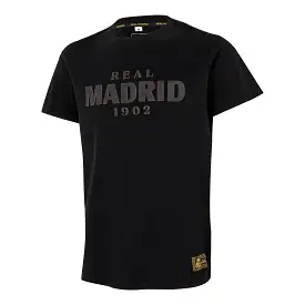 Camiseta Hombre Negra/Dorada