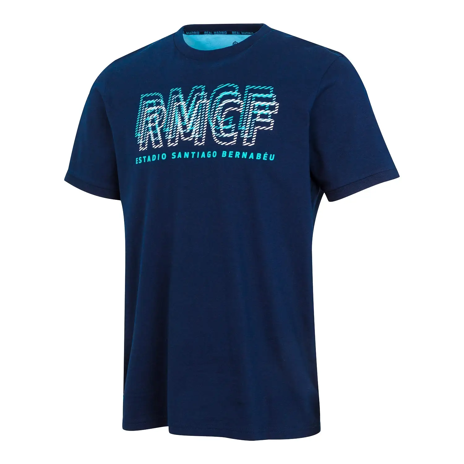 Camiseta Madrid Sky Hombre Print RMCF Azul