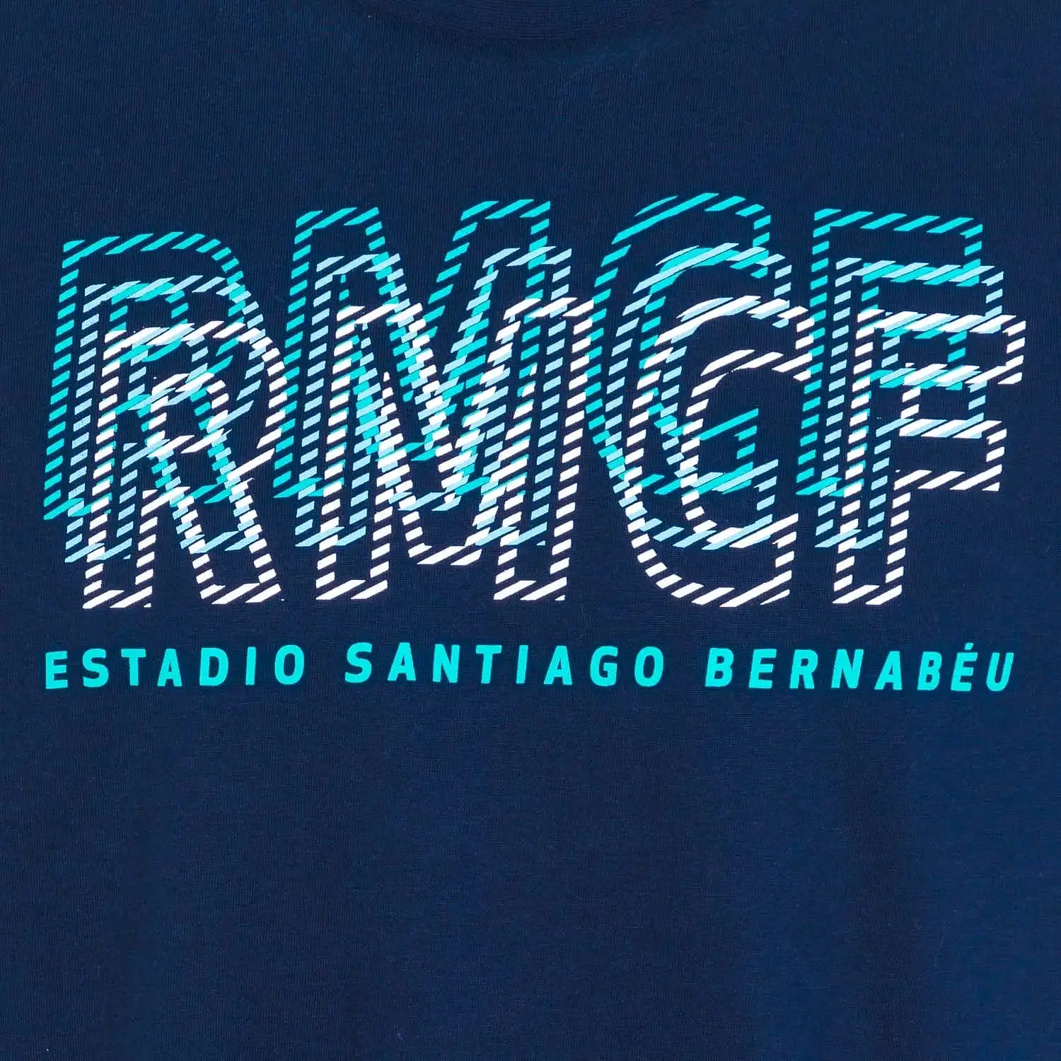 Camiseta Madrid Sky Hombre Print RMCF Azul