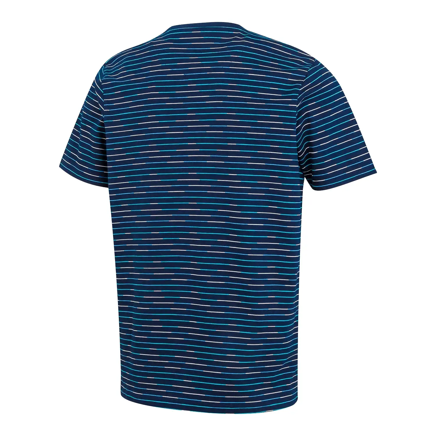 Camiseta Madrid Sky Rayas Hombre Azul