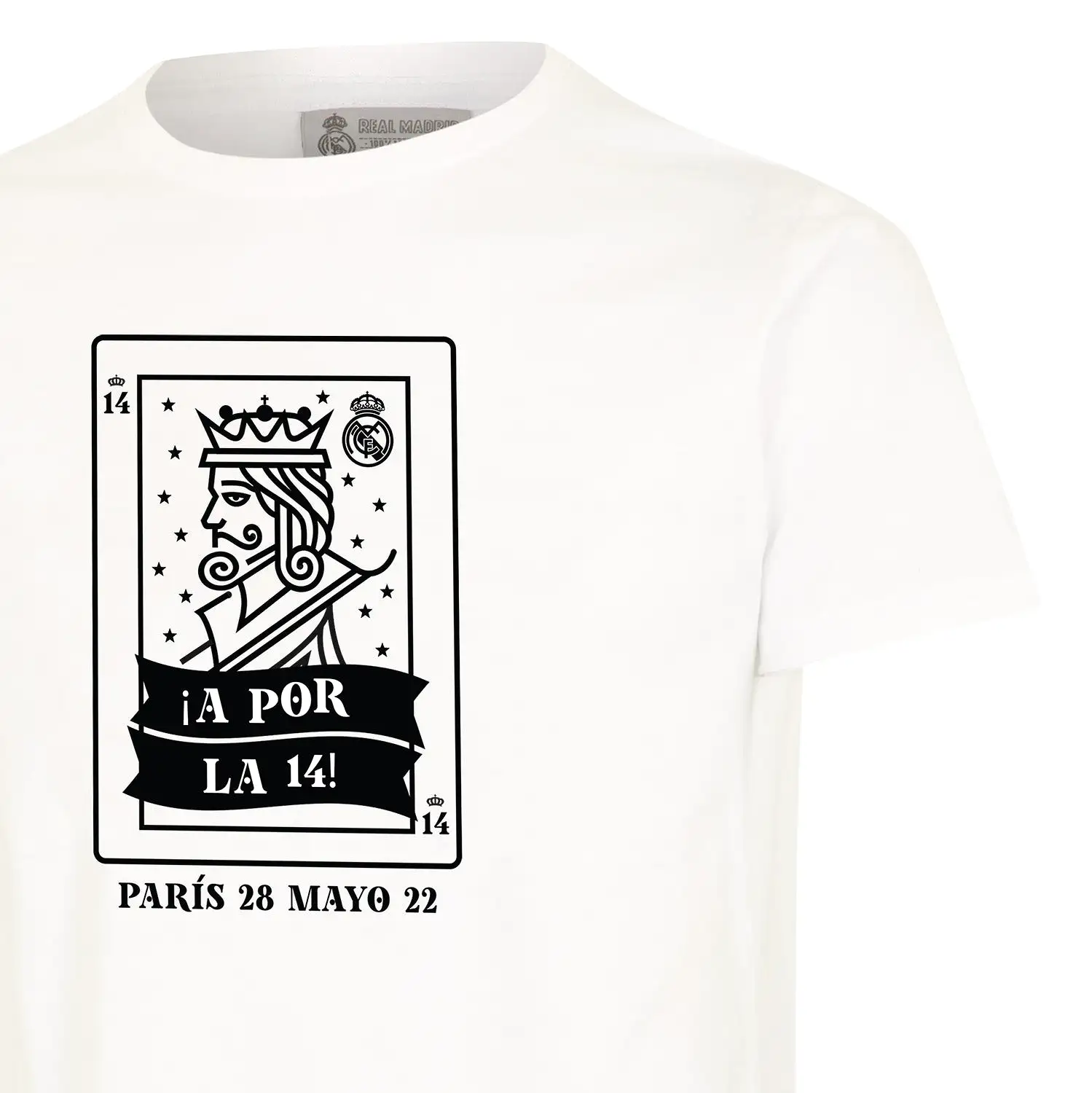 Camiseta Niños A Por La 14 Blanca